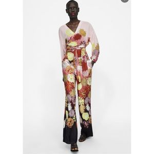 Zara Printed Floral Pant XS